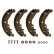 Brake Shoe Kit GS8436 TRW