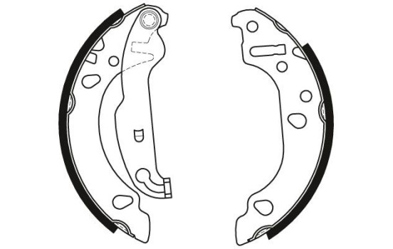 Brake Shoe Kit GS8453 TRW, Image 2