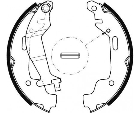 Brake Shoe Kit GS8468 TRW, Image 2