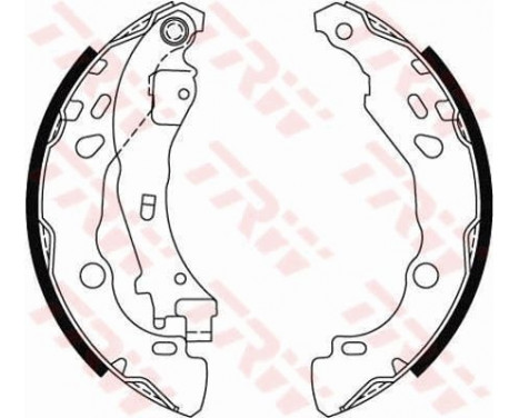 Brake Shoe Kit GS8474 TRW, Image 3