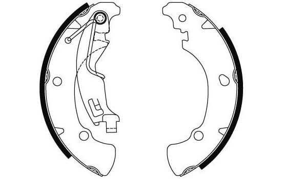Brake Shoe Kit GS8488 TRW, Image 2