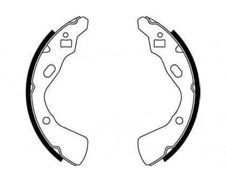 Brake Shoe Kit GS8519 TRW, Image 2