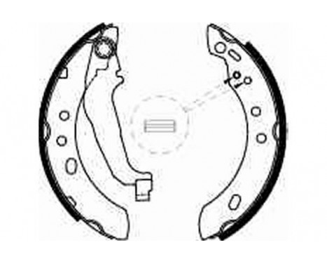 Brake Shoe Kit GS8527 TRW, Image 2