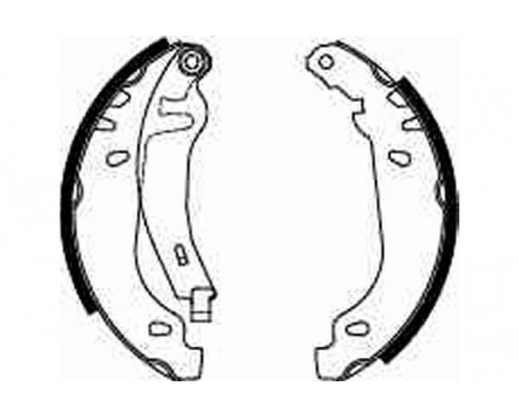 Brake Shoe Kit GS8531 TRW, Image 3