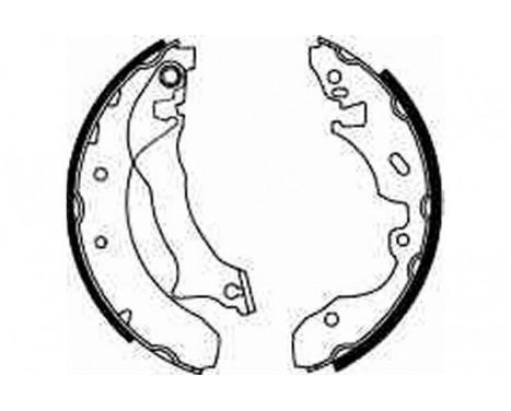 Brake Shoe Kit GS8536 TRW, Image 2