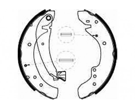 Brake Shoe Kit GS8545 TRW, Image 2