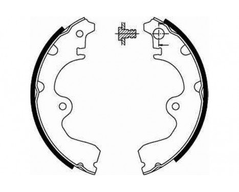 Brake Shoe Kit GS8554 TRW, Image 2