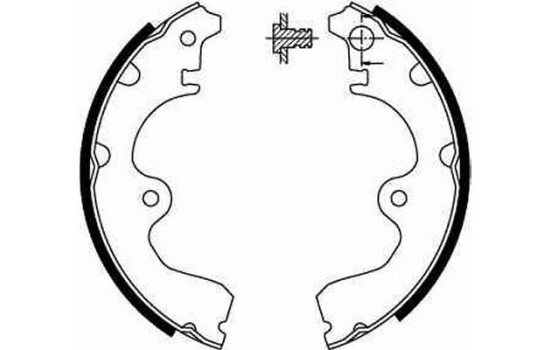 Brake Shoe Kit GS8554 TRW, Image 2