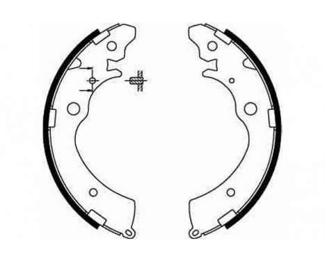 Brake Shoe Kit GS8559 TRW, Image 2