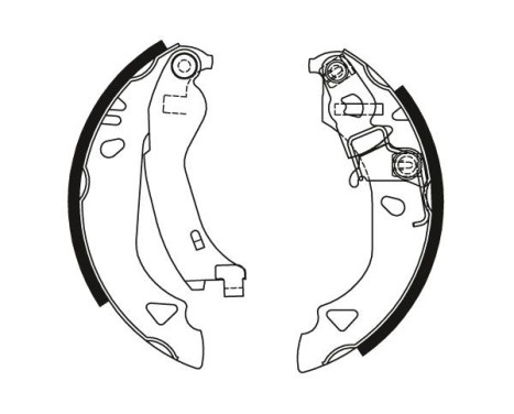 Brake Shoe Kit GS8570 TRW, Image 2