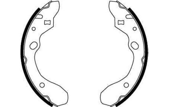 Brake Shoe Kit GS8582 TRW, Image 2