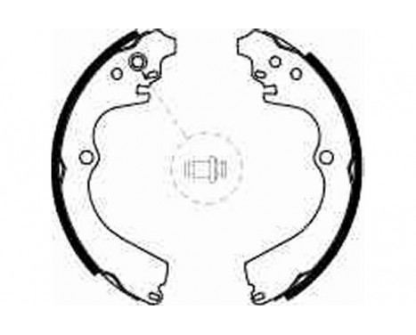 Brake Shoe Kit GS8584 TRW, Image 2