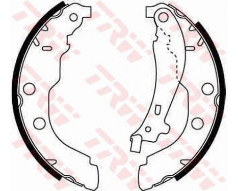 Brake Shoe Kit GS8617 TRW, Image 3