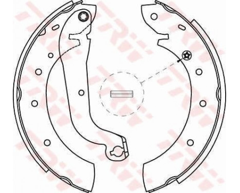 Brake Shoe Kit GS8622 TRW