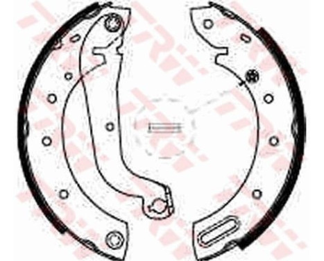 Brake Shoe Kit GS8625 TRW