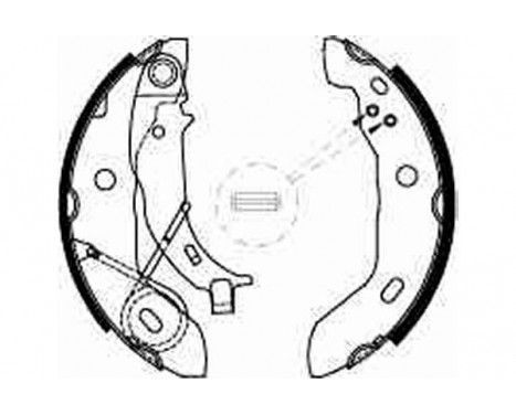 Brake Shoe Kit GS8627 TRW, Image 2