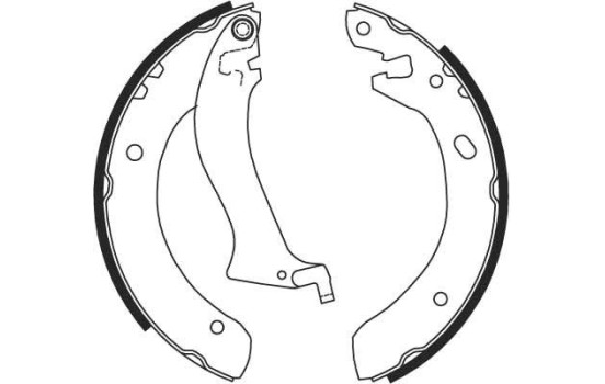 Brake Shoe Kit GS8633 TRW, Image 2