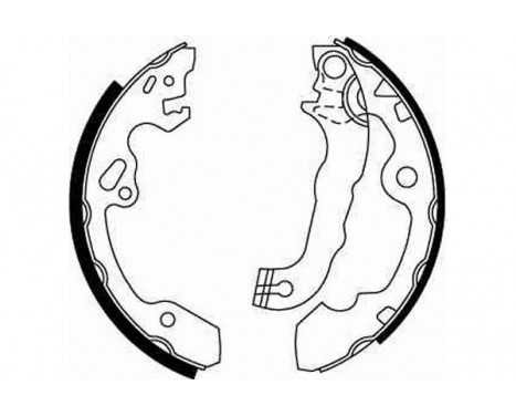 Brake Shoe Kit GS8636 TRW, Image 2