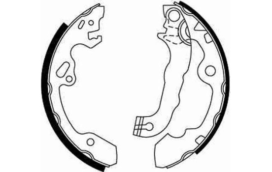 Brake Shoe Kit GS8636 TRW, Image 2