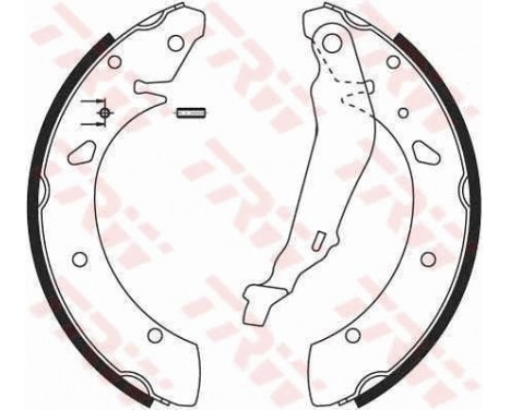 Brake Shoe Kit GS8640 TRW, Image 2