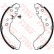 Brake Shoe Kit GS8641 TRW