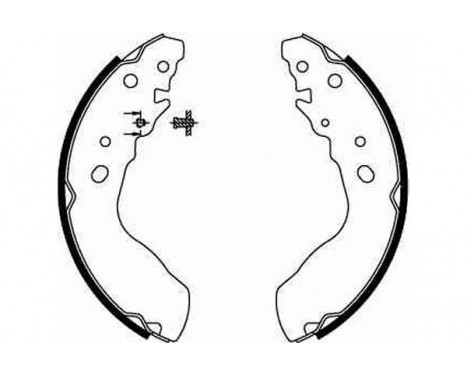 Brake Shoe Kit GS8641 TRW, Image 2