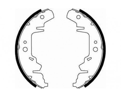Brake Shoe Kit GS8643 TRW, Image 2