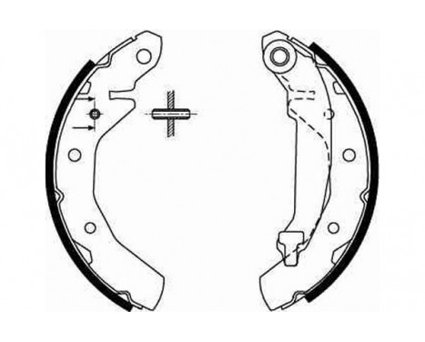 Brake Shoe Kit GS8645 TRW, Image 4