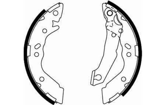 Brake Shoe Kit GS8658 TRW, Image 2