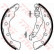 Brake Shoe Kit GS8665 TRW