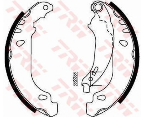 Brake Shoe Kit GS8669 TRW, Image 2