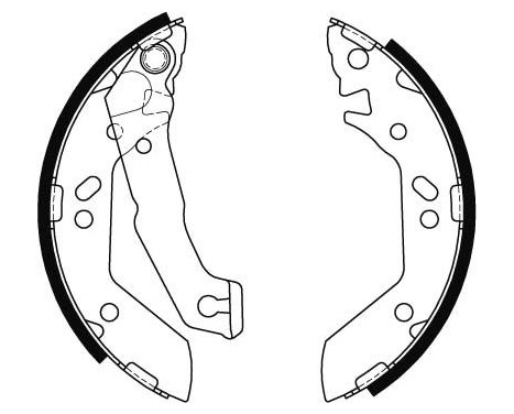 Brake Shoe Kit GS8684 TRW, Image 2