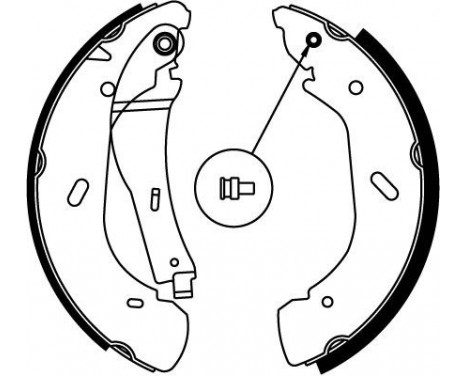 Brake Shoe Kit GS8690 TRW, Image 2