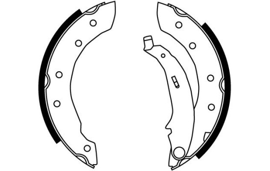 Brake Shoe Kit GS8729 TRW, Image 4