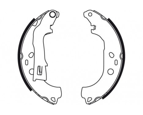 Brake Shoe Kit GS8738 TRW, Image 2