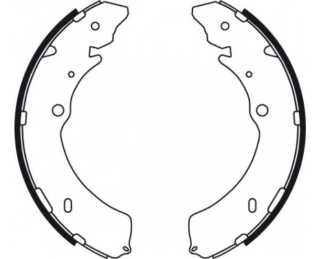 Brake Shoe Kit GS8756 TRW, Image 2