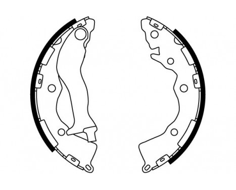 Brake Shoe Kit GS8766 TRW, Image 2