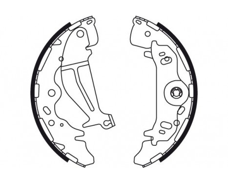 Brake Shoe Kit GS8774 TRW, Image 2