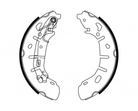 Brake Shoe Kit GS8799 TRW, Image 2