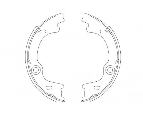 Brake Shoe Kit GS8807 TRW, Image 2