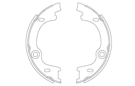 Brake Shoe Kit GS8807 TRW, Image 2