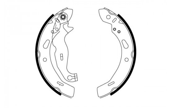 Brake Shoe Kit GS8814 TRW