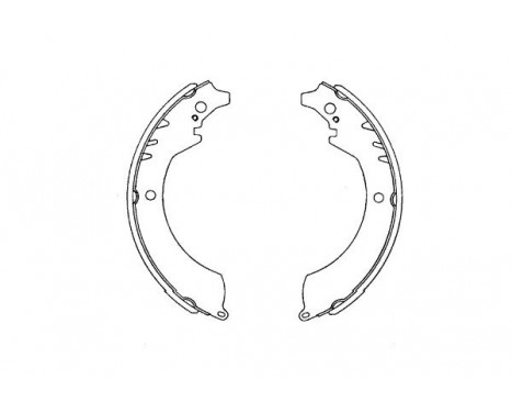 Brake Shoe Kit KBS-1904 Kavo parts