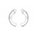 Brake Shoe Kit KBS-1906 Kavo parts, Thumbnail 2