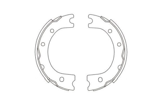 Brake Shoe Kit KBS-1917 Kavo parts, Image 2