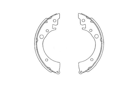 Brake Shoe Kit KBS-2905 Kavo parts