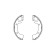 Brake Shoe Kit KBS-3410 Kavo parts