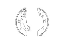 Brake Shoe Kit KBS-3411 Kavo parts