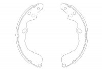 Brake Shoe Kit KBS-4404 Kavo parts