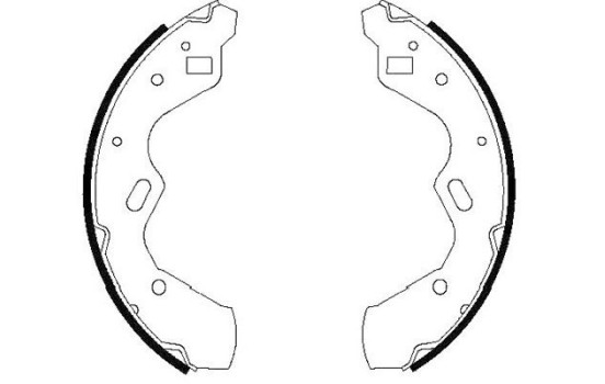 Brake Shoe Kit KBS-5412 Kavo parts